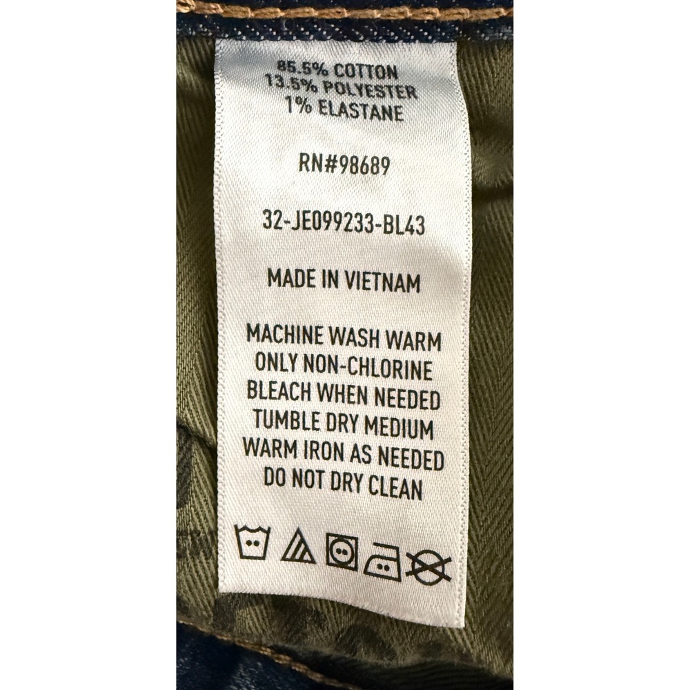 Todd Snyder Mens Slim Fit Stretch 5 Pocket Jeans Blue Wash Classic Hipster 34 32 - Picture 11 of 12